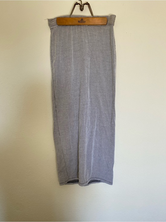 silence + noise Dresses & Skirts - silence + noise Light Gray Knit Midi Skirt